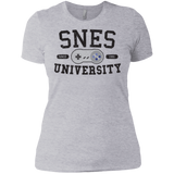 T-Shirts Heather Grey / X-Small SNES Women's Premium T-Shirt