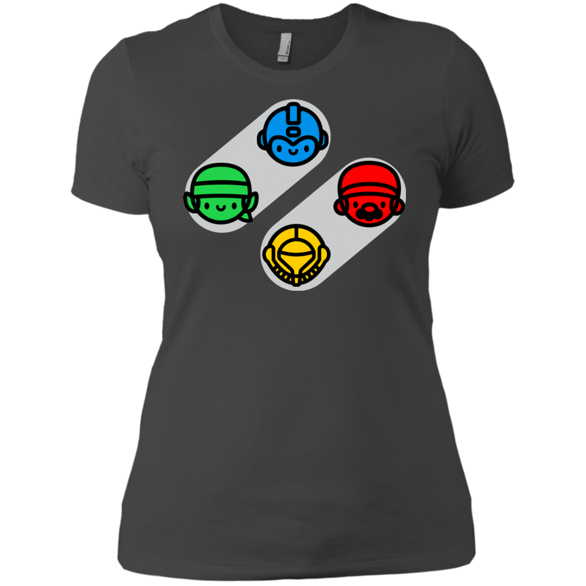 T-Shirts Heavy Metal / X-Small SNES Women's Premium T-Shirt
