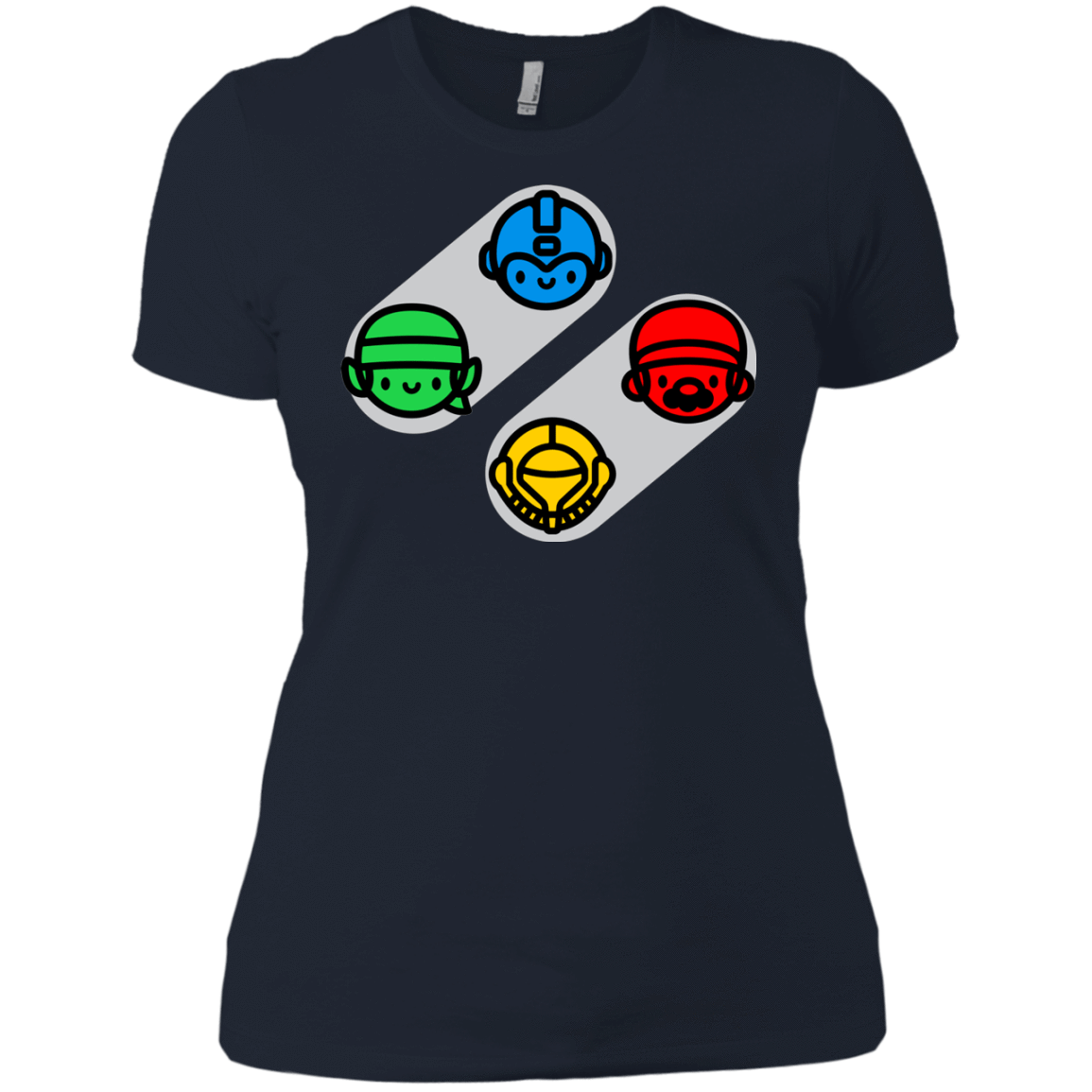 T-Shirts Midnight Navy / X-Small SNES Women's Premium T-Shirt