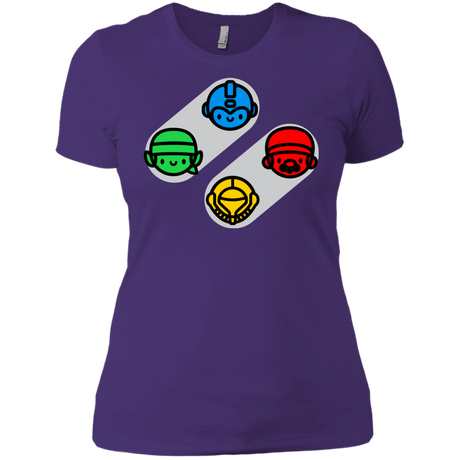 T-Shirts Purple Rush/ / X-Small SNES Women's Premium T-Shirt