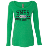 T-Shirts Envy / Small SNES Women's Triblend Long Sleeve Shirt