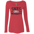 T-Shirts Vintage Red / Small SNES Women's Triblend Long Sleeve Shirt