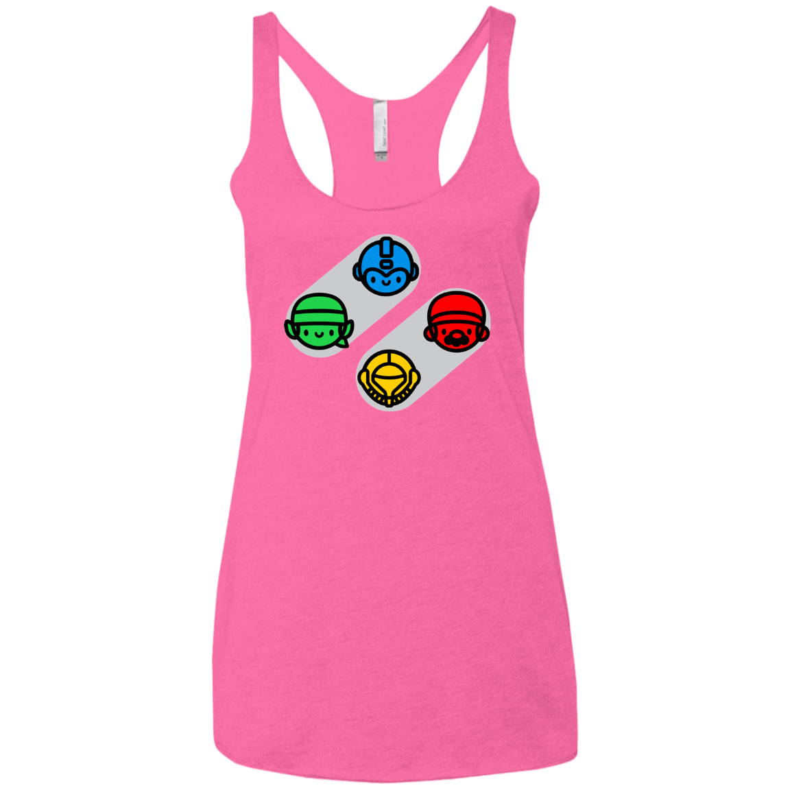 SNES Women's Triblend Racerback Tank