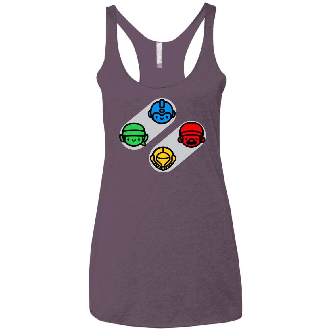 SNES Women's Triblend Racerback Tank