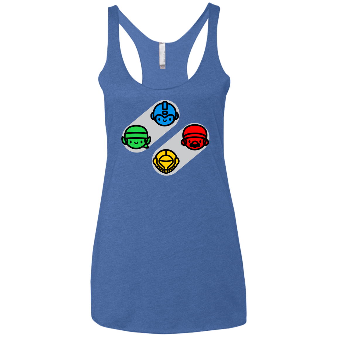 SNES Women's Triblend Racerback Tank