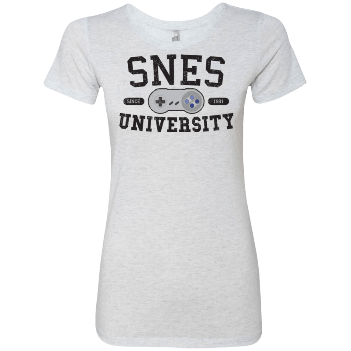 T-Shirts Heather White / Small SNES Women's Triblend T-Shirt