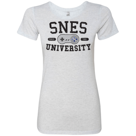 T-Shirts Heather White / Small SNES Women's Triblend T-Shirt