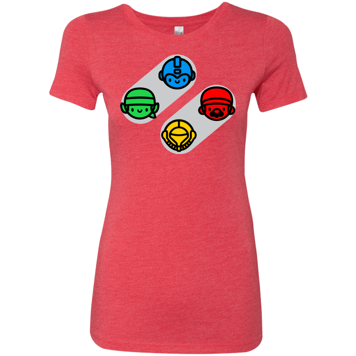 T-Shirts Vintage Red / S SNES Women's Triblend T-Shirt
