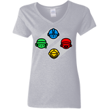 T-Shirts Sport Grey / S SNES Women's V-Neck T-Shirt