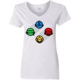 T-Shirts White / S SNES Women's V-Neck T-Shirt