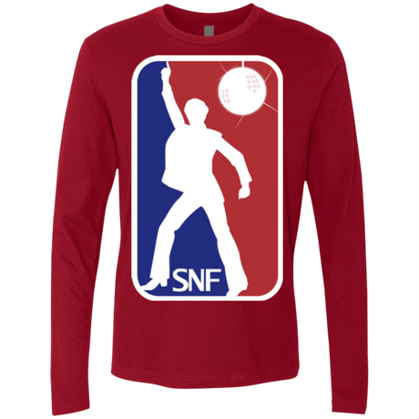 T-Shirts Cardinal / Small SNF Men's Premium Long Sleeve