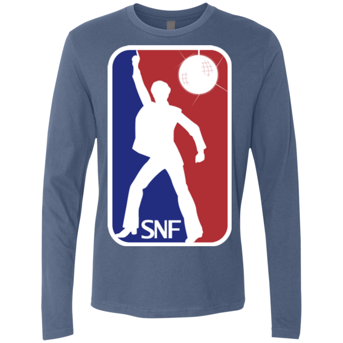T-Shirts Indigo / Small SNF Men's Premium Long Sleeve