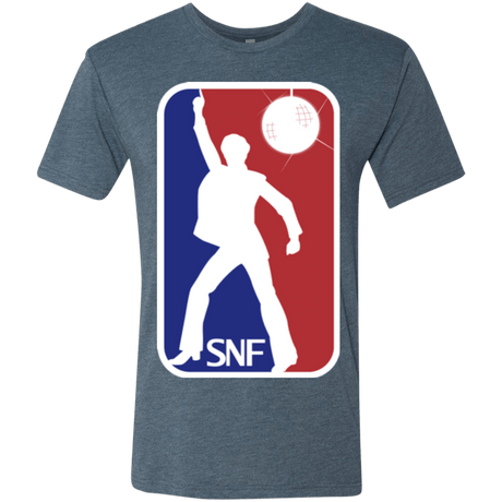 T-Shirts Indigo / Small SNF Men's Triblend T-Shirt