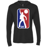 T-Shirts Vintage Black / X-Small SNF Triblend Long Sleeve Hoodie Tee