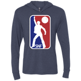 T-Shirts Vintage Navy / X-Small SNF Triblend Long Sleeve Hoodie Tee