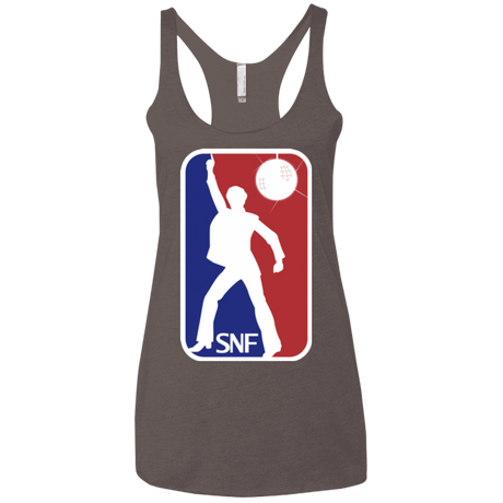 T-Shirts Macchiato / X-Small SNF Women's Triblend Racerback Tank