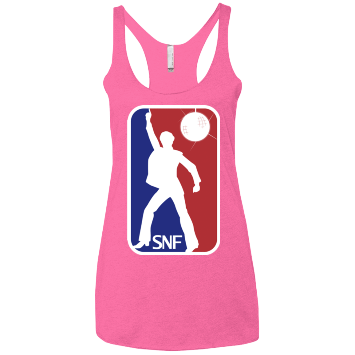 T-Shirts Vintage Pink / X-Small SNF Women's Triblend Racerback Tank