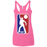 T-Shirts Vintage Pink / X-Small SNF Women's Triblend Racerback Tank