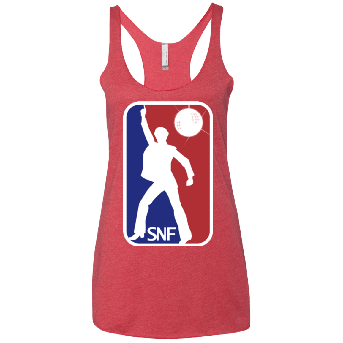 T-Shirts Vintage Red / X-Small SNF Women's Triblend Racerback Tank