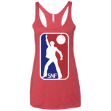 T-Shirts Vintage Red / X-Small SNF Women's Triblend Racerback Tank