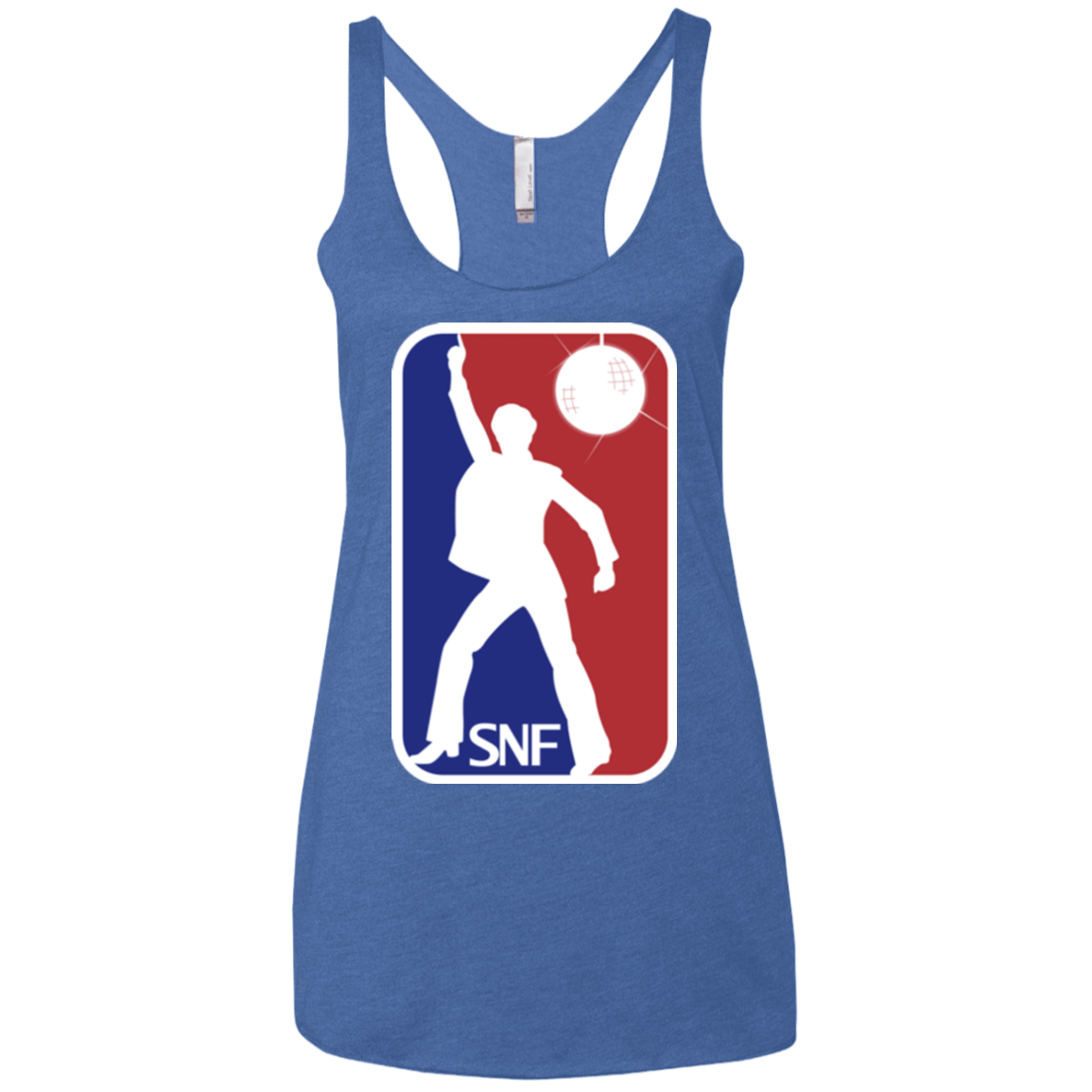 T-Shirts Vintage Royal / X-Small SNF Women's Triblend Racerback Tank