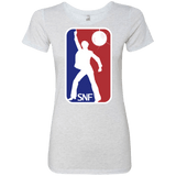 T-Shirts Heather White / Small SNF Women's Triblend T-Shirt