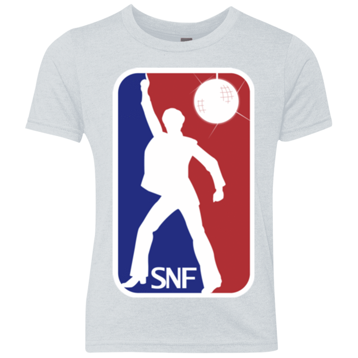 T-Shirts Heather White / YXS SNF Youth Triblend T-Shirt