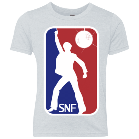 T-Shirts Heather White / YXS SNF Youth Triblend T-Shirt