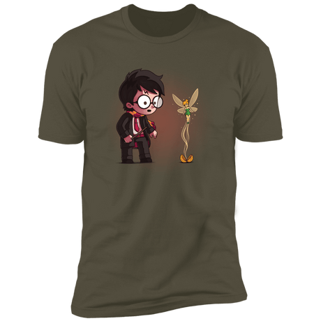 T-Shirts Military Green / S Snitch Wings Men's Premium T-Shirt