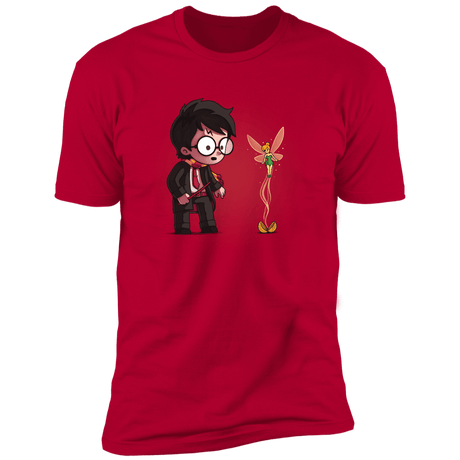 T-Shirts Red / S Snitch Wings Men's Premium T-Shirt