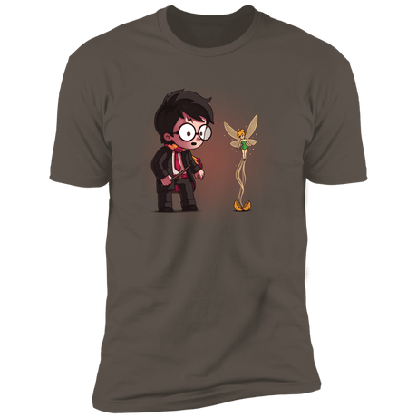 T-Shirts Warm Grey / S Snitch Wings Men's Premium T-Shirt