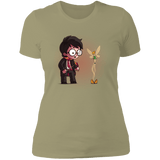 T-Shirts Light Olive / S Snitch Wings Women's Premium T-Shirt