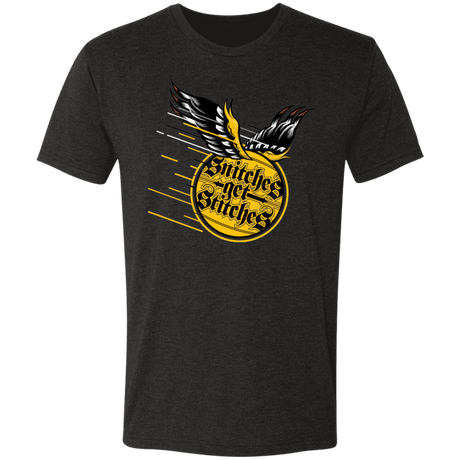 T-Shirts Vintage Black / S Snitches Get Stitches Men's Triblend T-Shirt