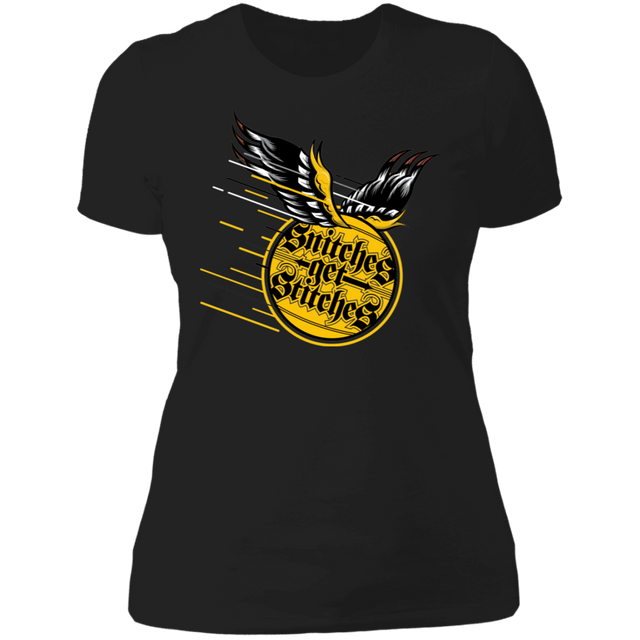 T-Shirts Black / X-Small Snitches Get Stitches Women's Premium T-Shirt