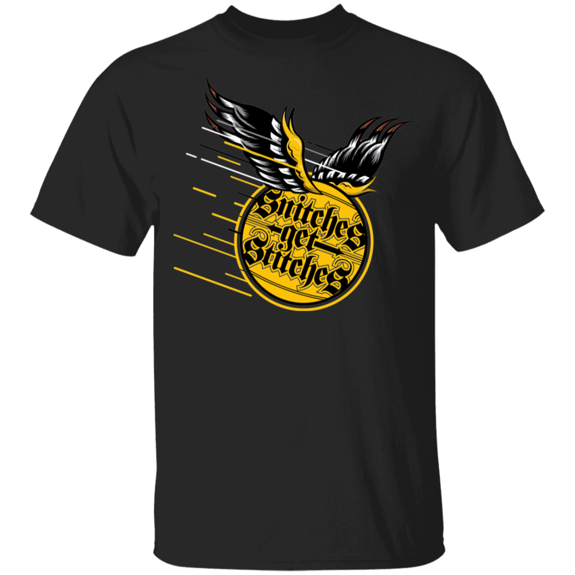 T-Shirts Black / YXS Snitches Get Stitches Youth T-Shirt