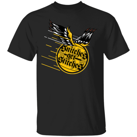 T-Shirts Black / YXS Snitches Get Stitches Youth T-Shirt