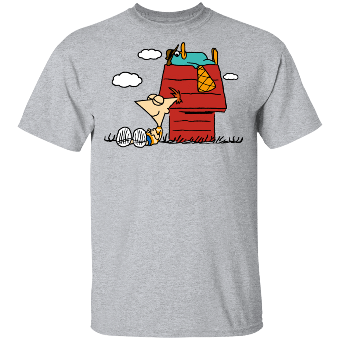 T-Shirts Sport Grey / S Snoophi T-Shirt