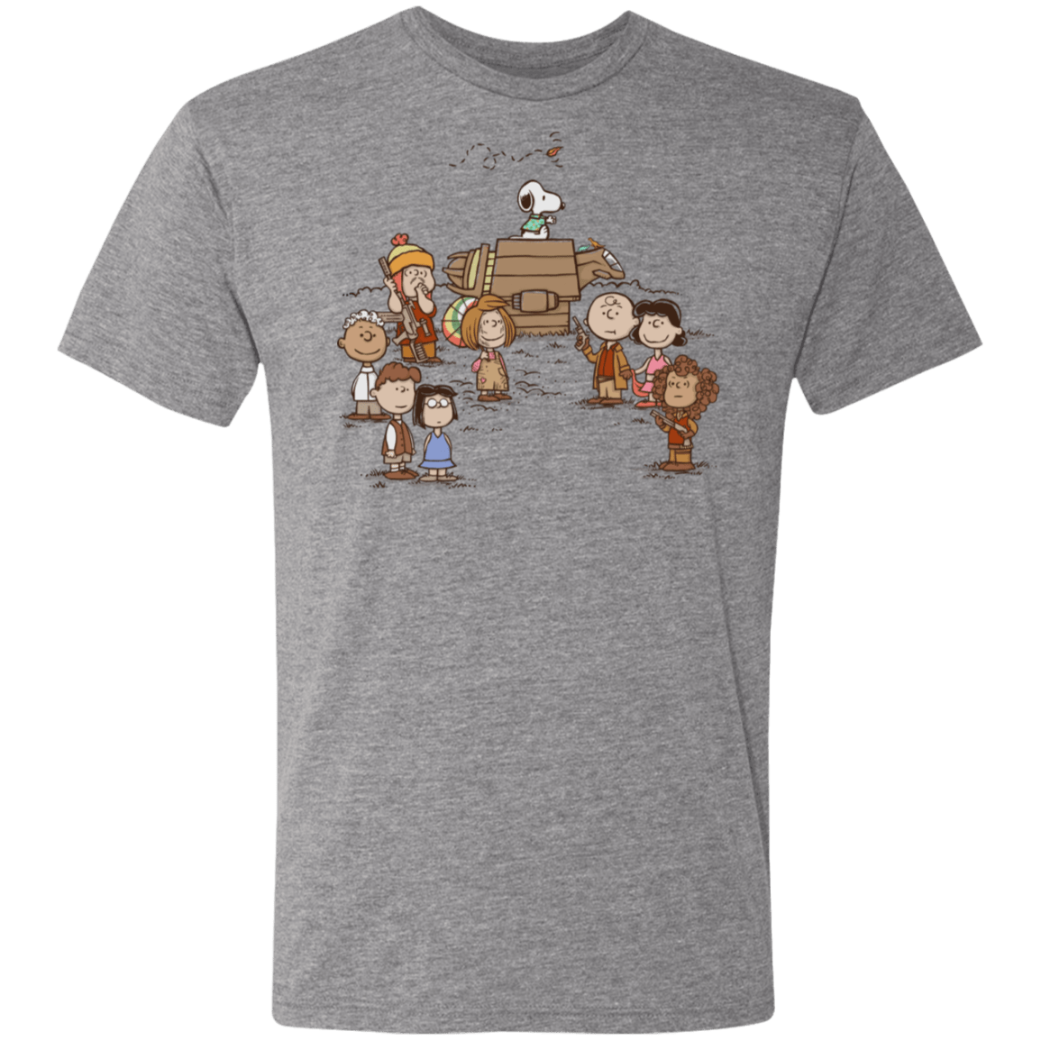 T-Shirts Premium Heather / S Snoopy Firefly Men's Triblend T-Shirt