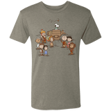 T-Shirts Venetian Grey / S Snoopy Firefly Men's Triblend T-Shirt