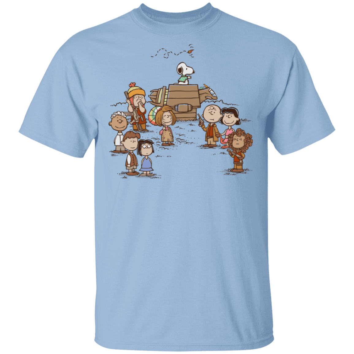 T-Shirts Light Blue / S Snoopy Firefly T-Shirt