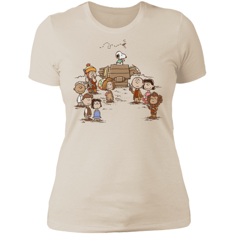 T-Shirts Ivory/ / S Snoopy Firefly Women's Premium T-Shirt