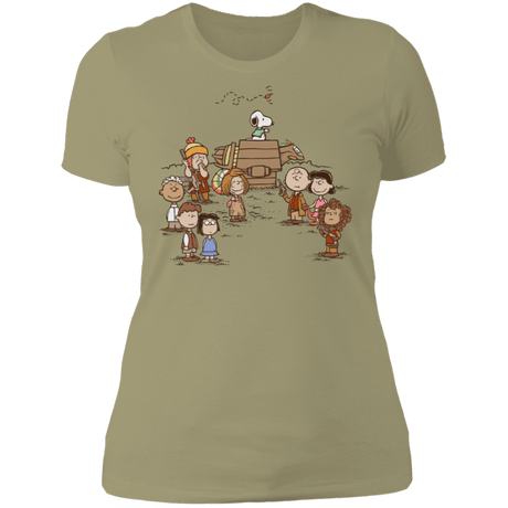 T-Shirts Light Olive / S Snoopy Firefly Women's Premium T-Shirt