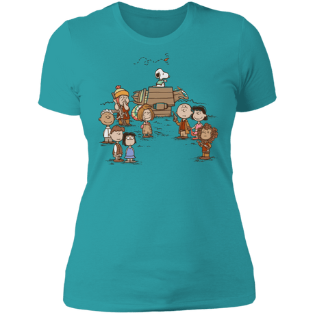 T-Shirts Tahiti Blue / S Snoopy Firefly Women's Premium T-Shirt