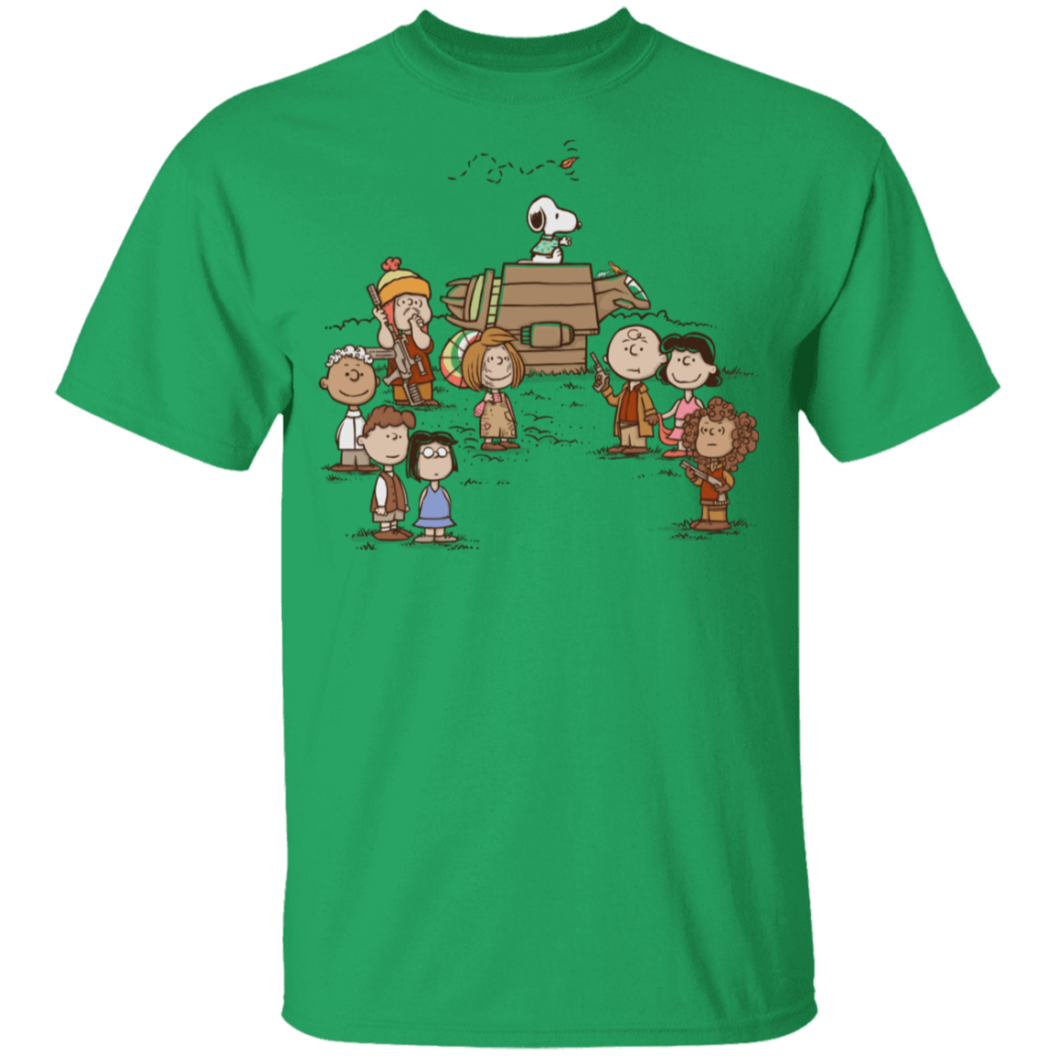 T-Shirts Irish Green / YXS Snoopy Firefly Youth T-Shirt