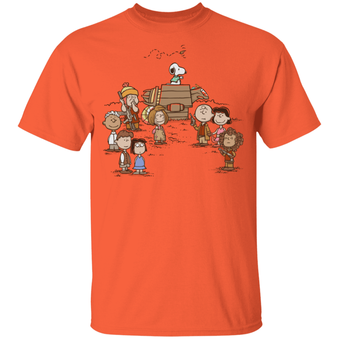 T-Shirts Orange / YXS Snoopy Firefly Youth T-Shirt