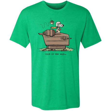 T-Shirts Envy / S Snoopy Mando Men's Triblend T-Shirt