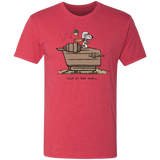 T-Shirts Vintage Red / S Snoopy Mando Men's Triblend T-Shirt
