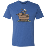 T-Shirts Vintage Royal / S Snoopy Mando Men's Triblend T-Shirt