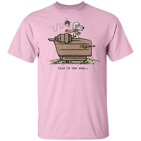 T-Shirts Light Pink / S Snoopy Mando T-Shirt
