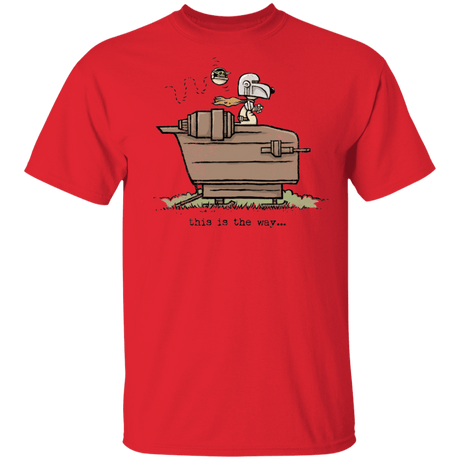 T-Shirts Red / S Snoopy Mando T-Shirt